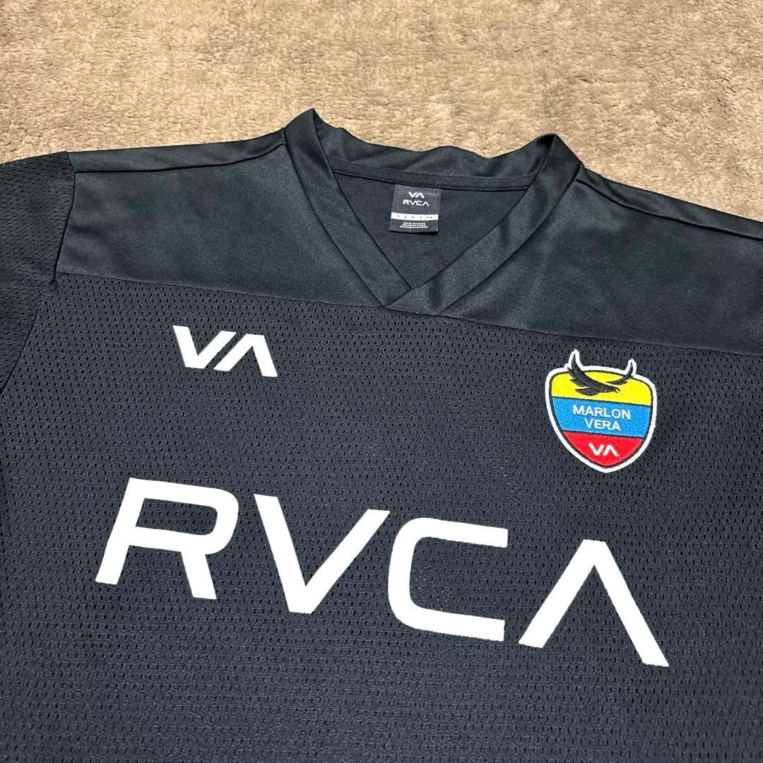 【激レア・美品】RVCA マルロン・ヴェラ コラボモデル メッシュTシャツ S