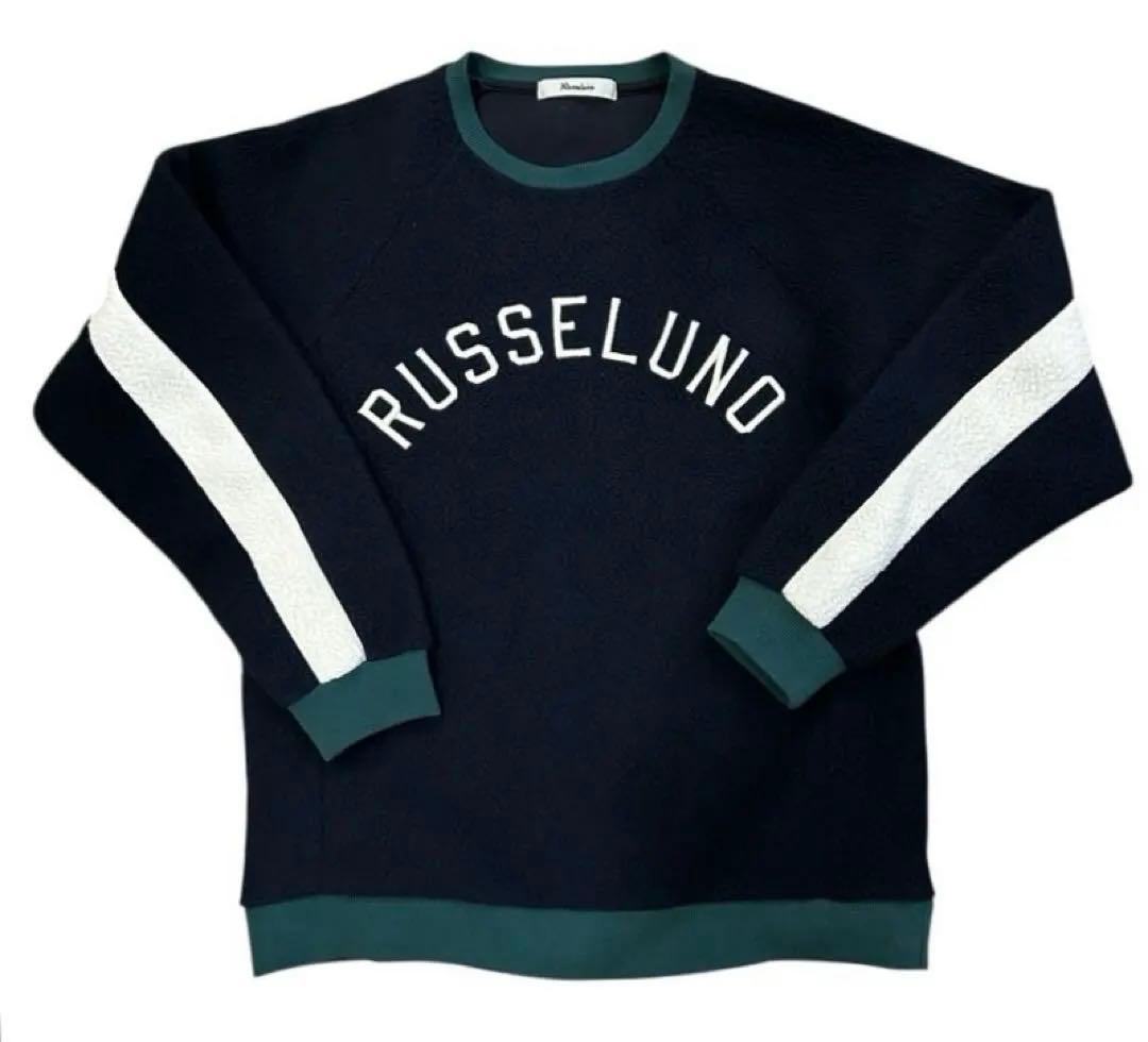 RUSSELUNO ラッセルノ ボアブルゾン ネイビー サイズ4
