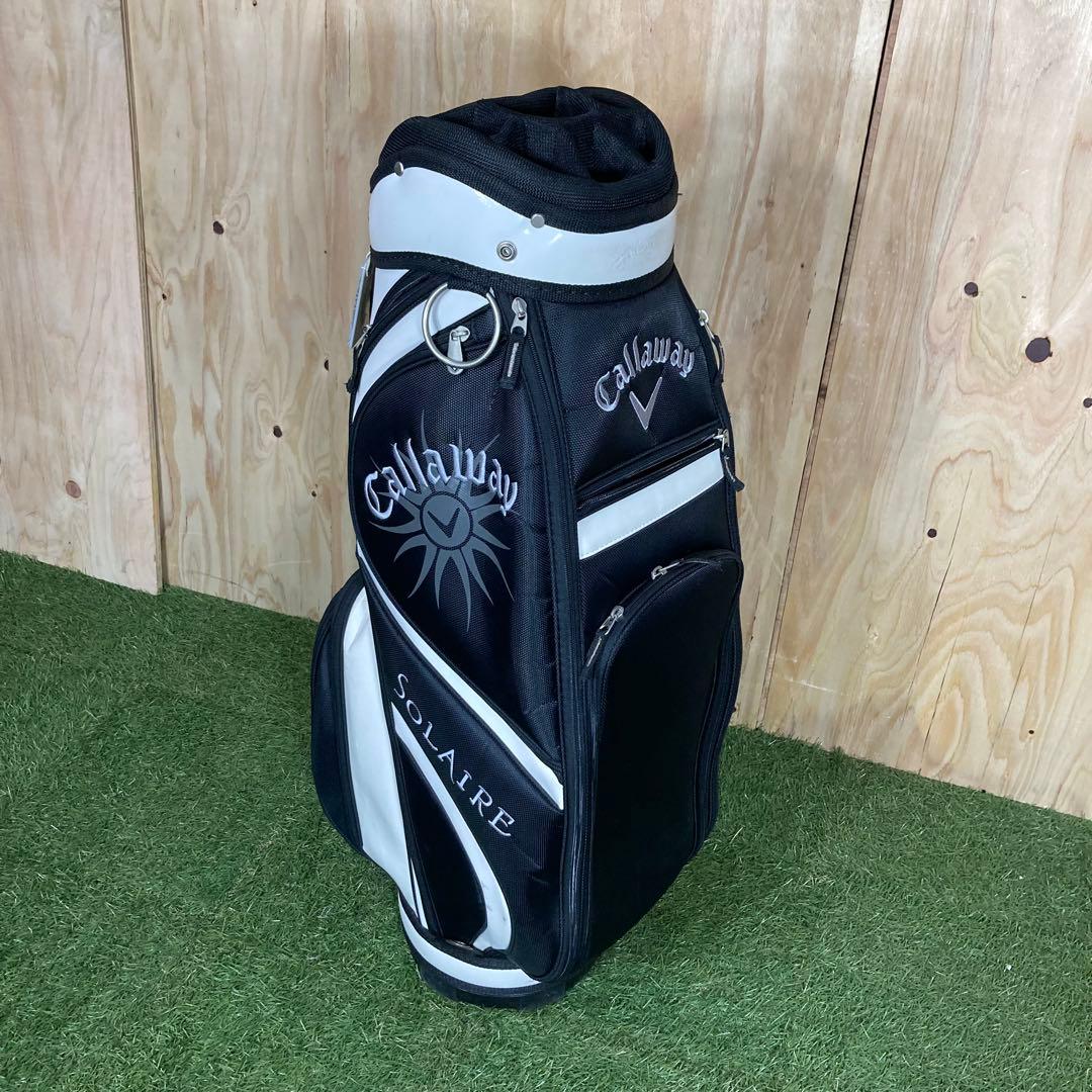 Callaway SOLAIRE キャディバッグ レディース 8分割 フード付き