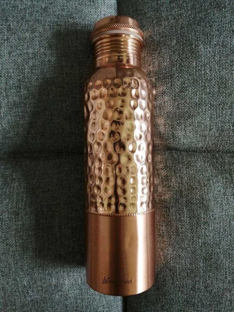 純銅 水筒 900ml Lotus mind