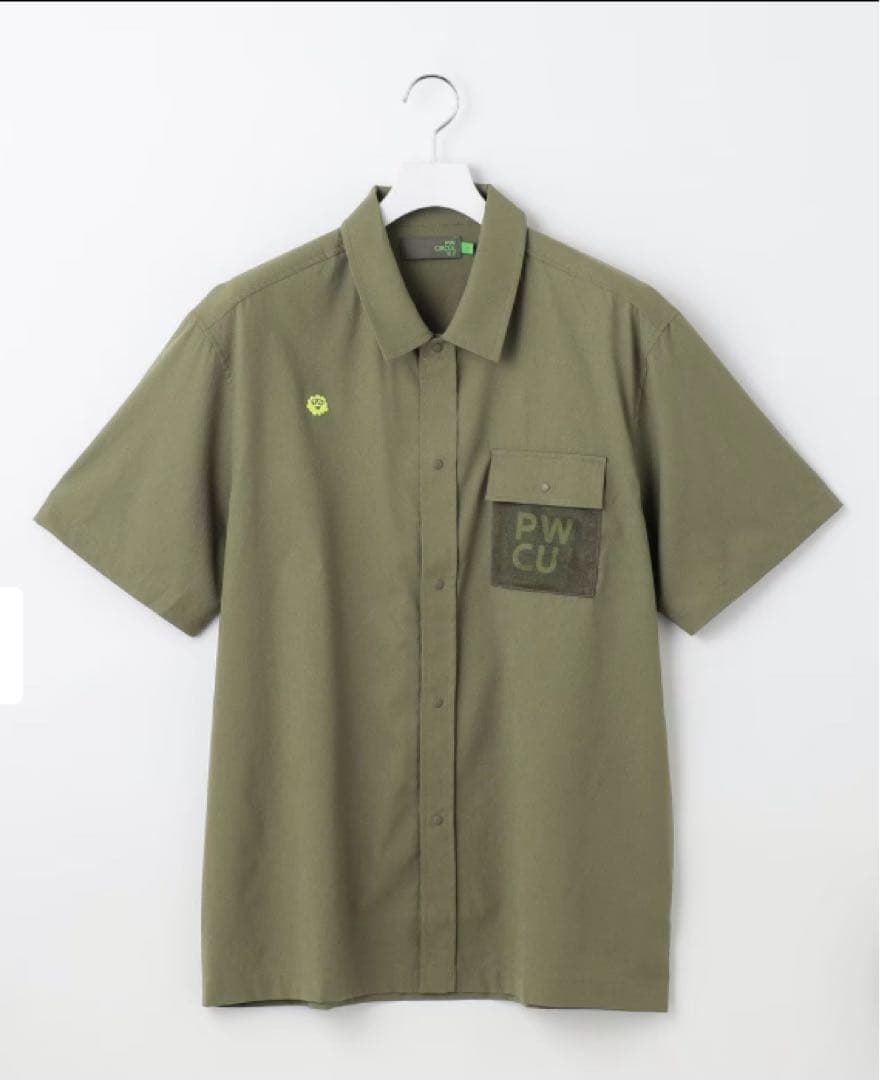 新品 PW CIRCULUS メッシュポケットシャツ サーキュラス