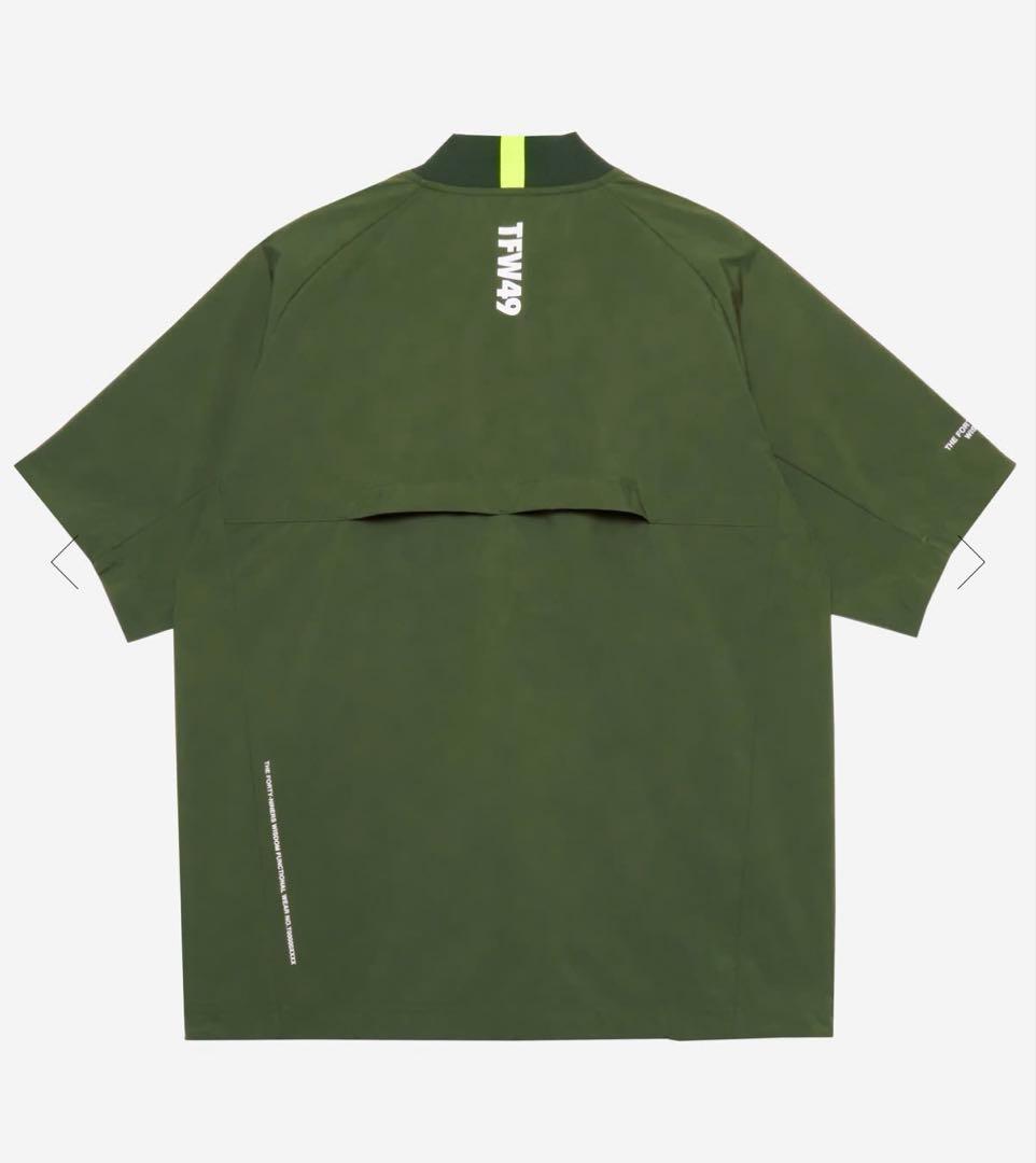 TFW49 S/S PULL BLOUSON カーキ　サイズM