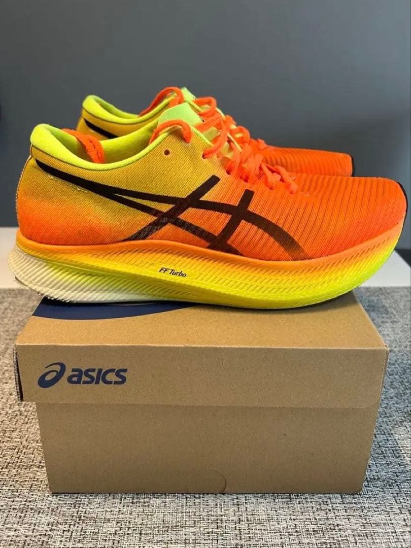 ASICS SPEED SKY 27.0cm オレンジ/イエロー
