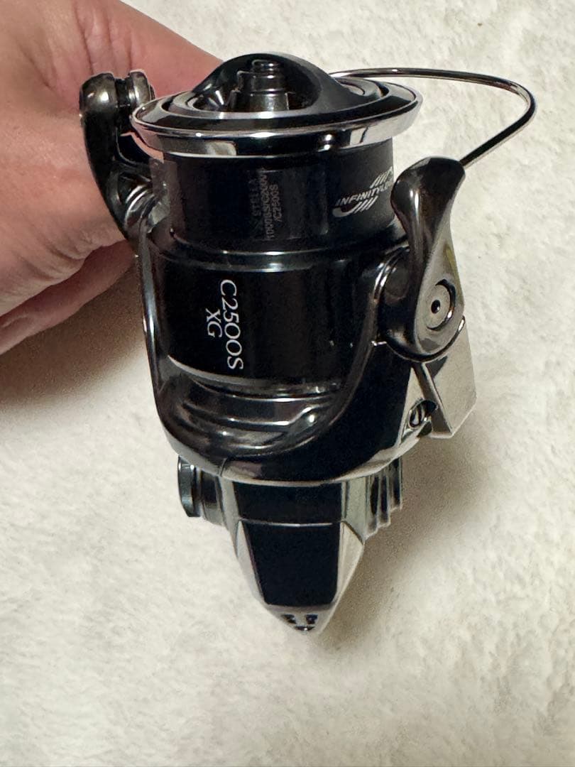 【付属品完備・美品】シマノ 22ステラ C2500SXG 使用僅少 スプール無傷