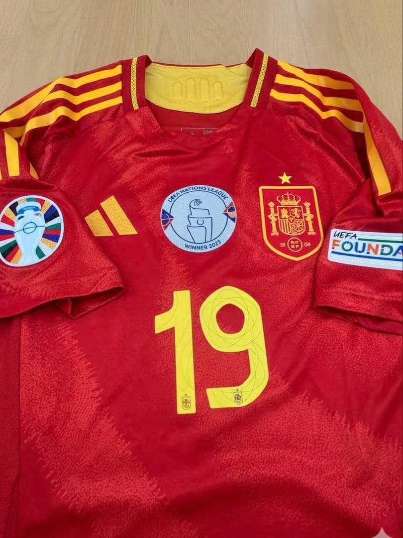 【EURO2024モデル】ラミンヤマル　#19 スペイン代表　ユニフォーム