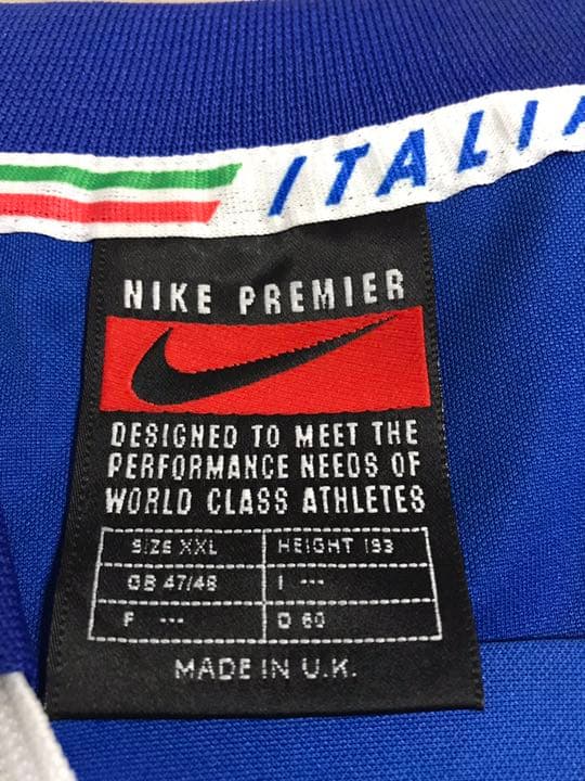 イタリア代表 96（H）選手用