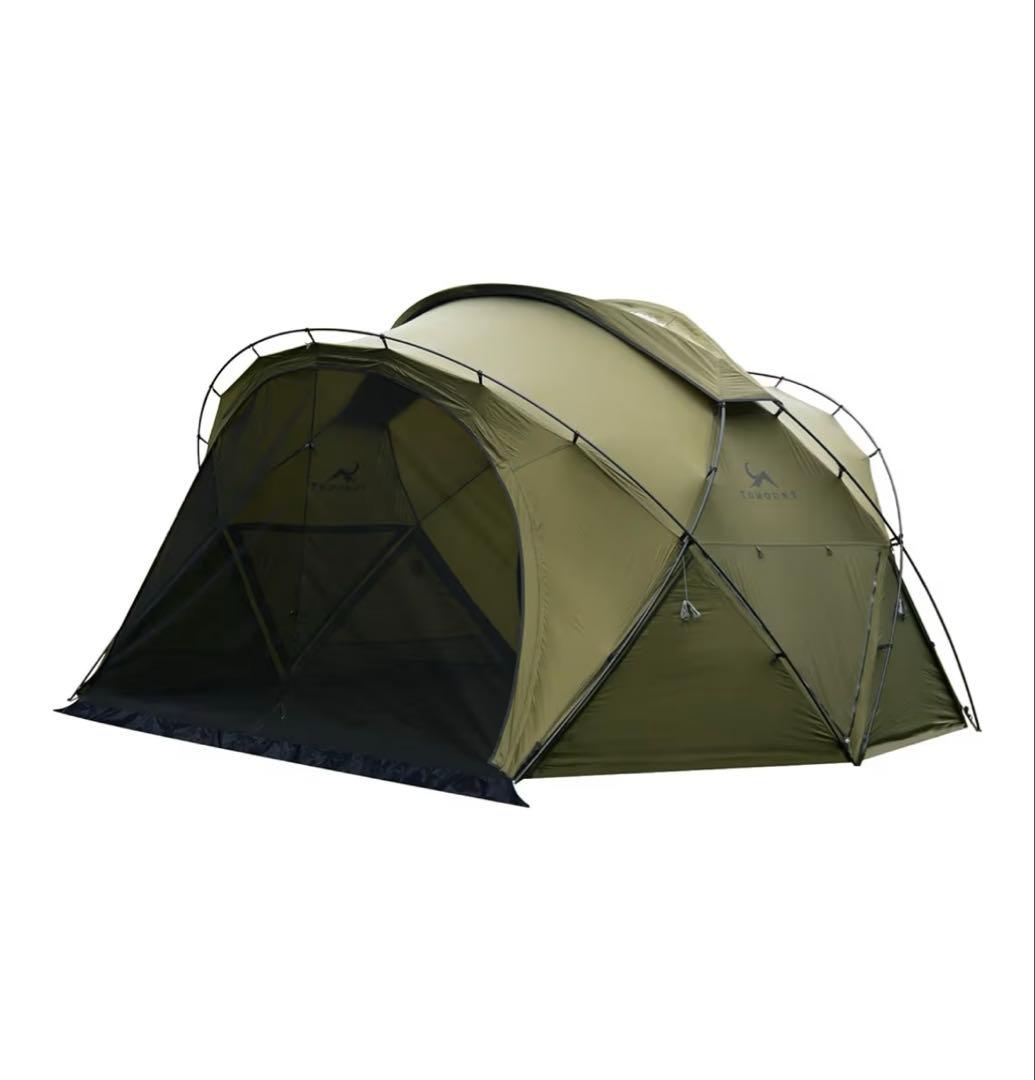 TOMOUNT シェルターテント 40D ナイロン＋拡張テント