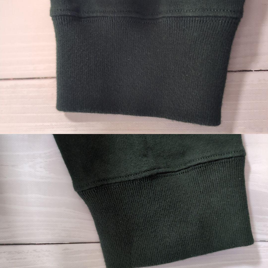 【美品】90Ｓ古着Poloポロラルフローレンラガーシャツ長袖グリーン2XL