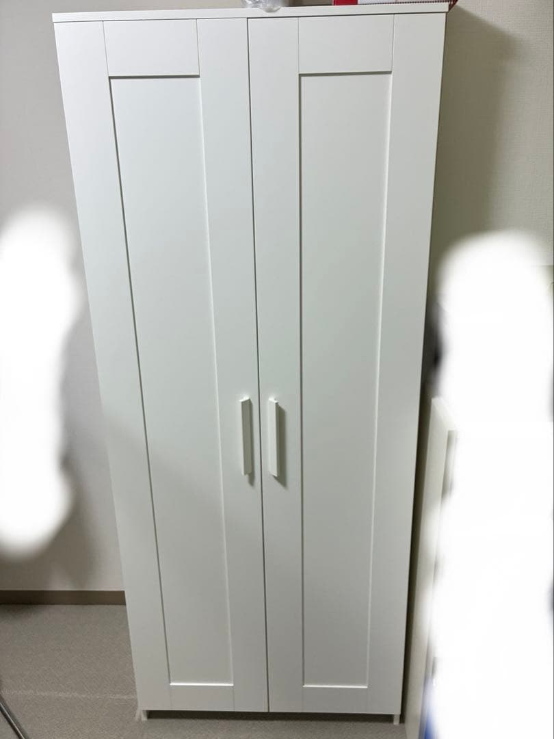【3月末まで】IKEA BRIMNES ワードローブ ホワイト