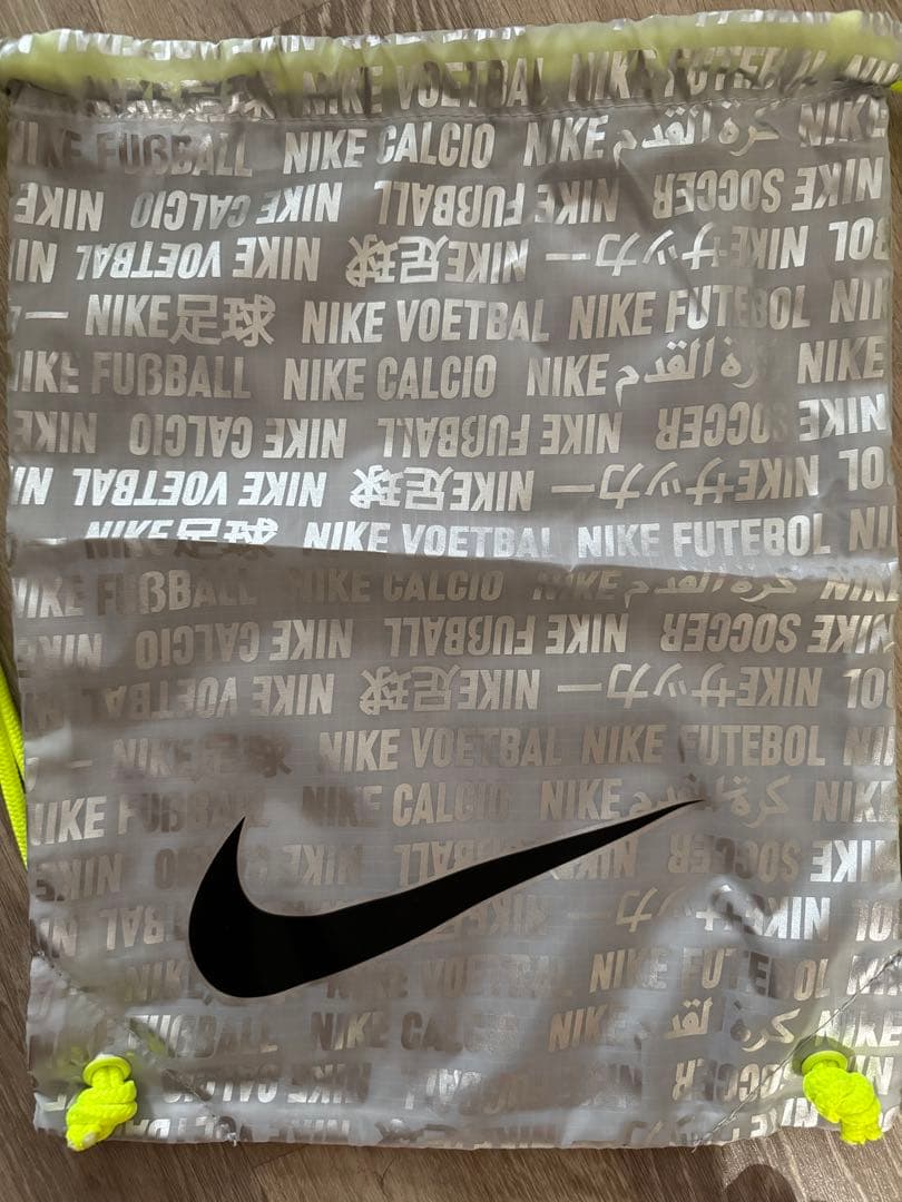 Nike Phantom ホワイト/イエロー スパイクシューズ