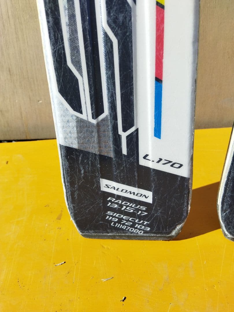 あとつぶ　SALOMONサロモン スキー板 powerline 24