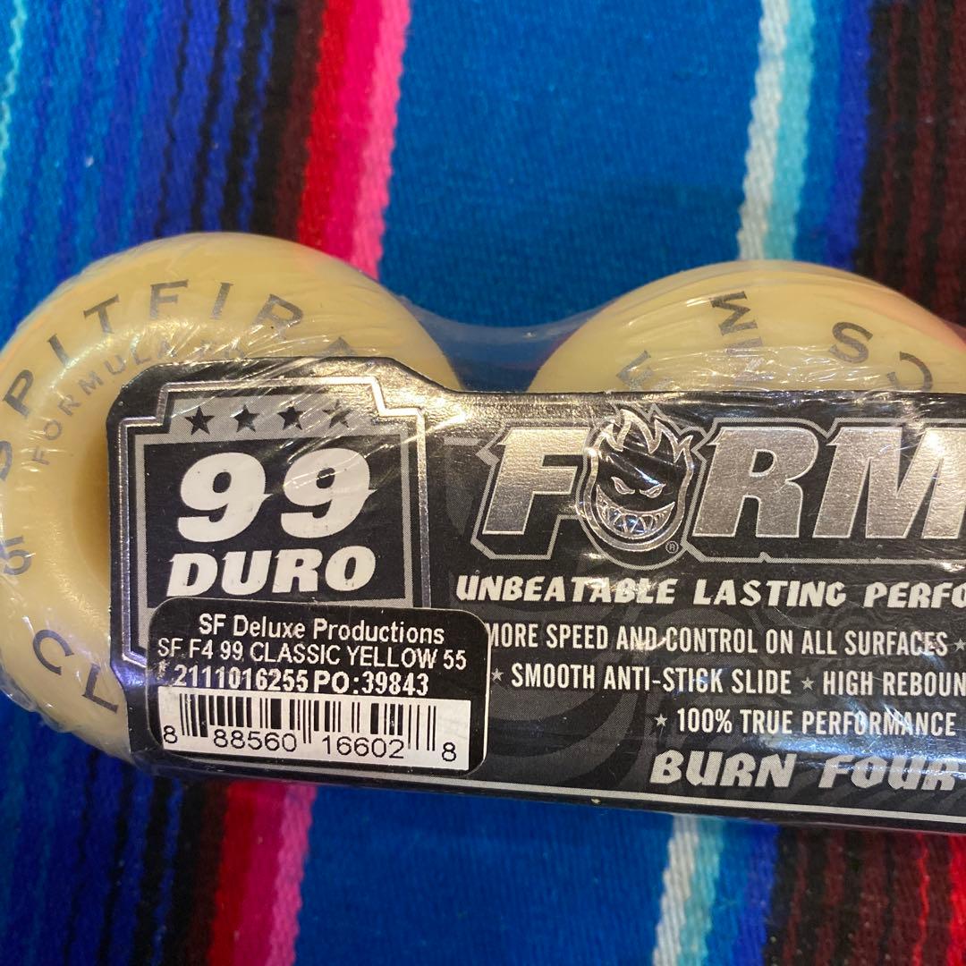 スケートボード SPITFIRE FORMULA FOUR CLASSIC  99A 55mm