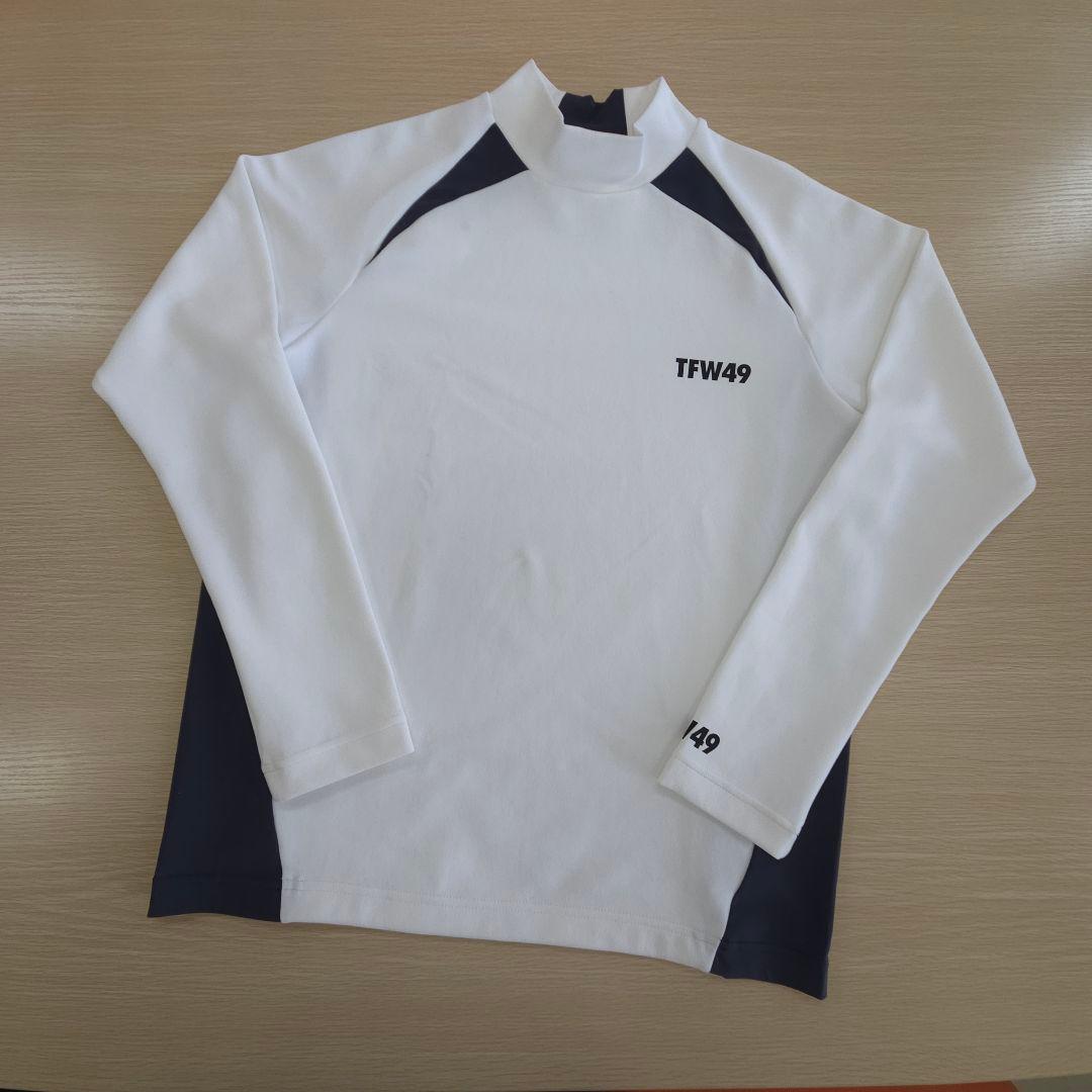メンズウェア TFW49 SIDE PANEL LONG SLEEVE MOCKNECK T