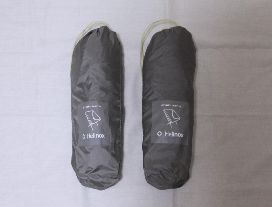 Helinox ヘリノックス チェアゼロ ウルトラライトチェア 2脚セット 美品