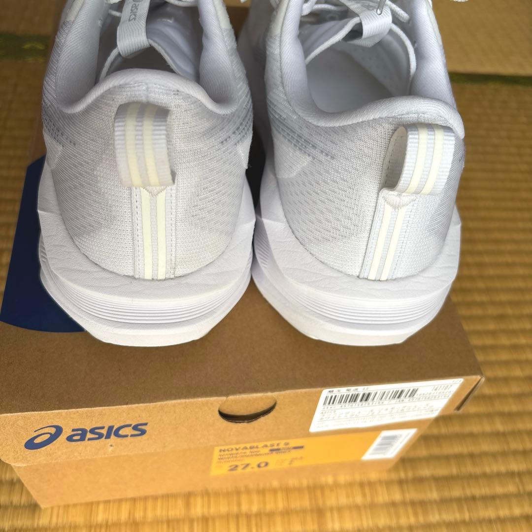 ASICS NOVABLAST 5 ホワイト 27.0cm