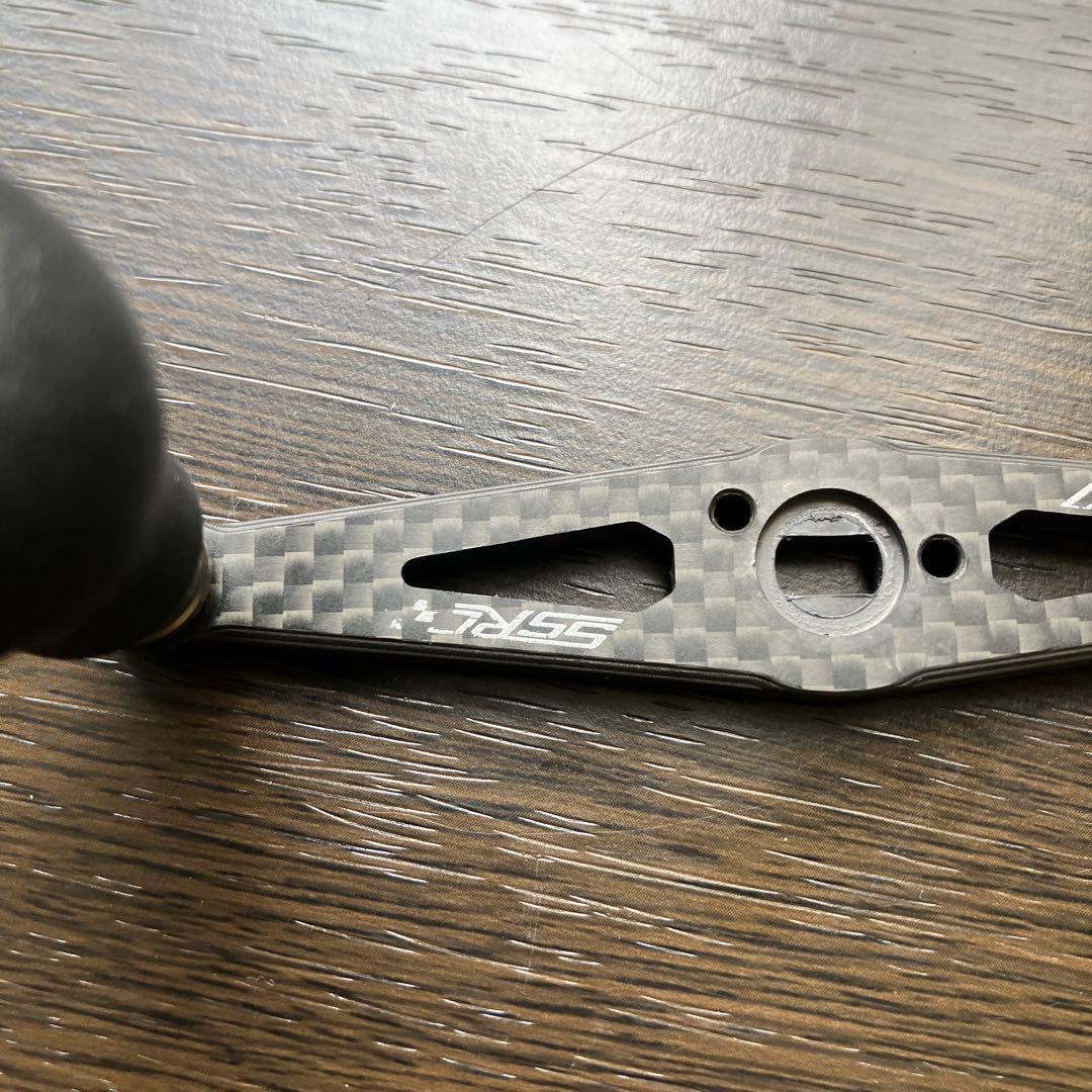 廃盤　ZPI SSRC 90mm スリムノブ シマノ用 7×4 ベイトハンドル