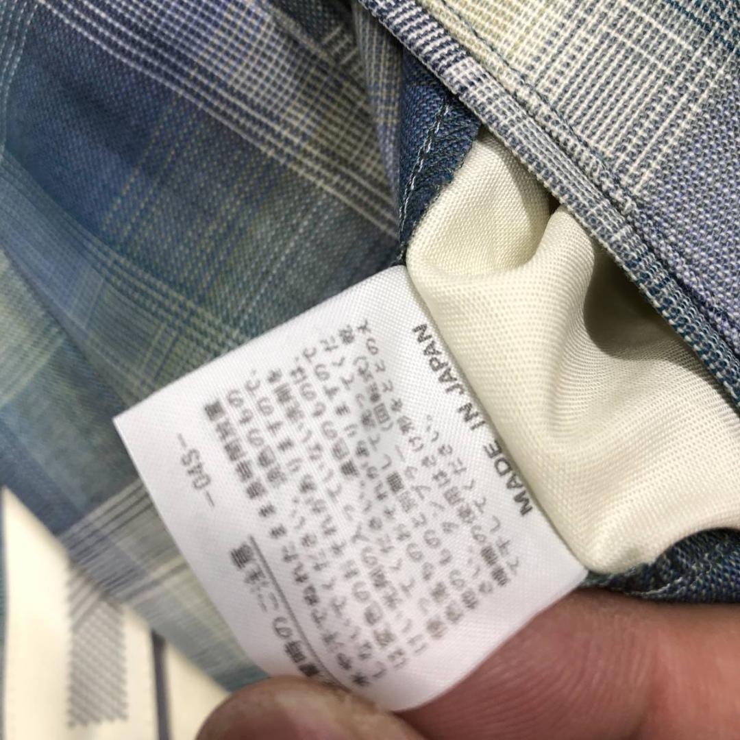 定価25000 ブラックアンドホワイト ウールパンツ チェック柄 82サイズ