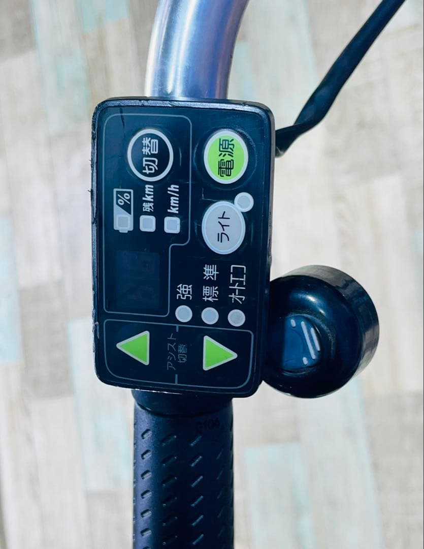 Y2289HYDEE!! 26インチ ⭐️ブリヂストン子供乗せ電動アシスト自転車