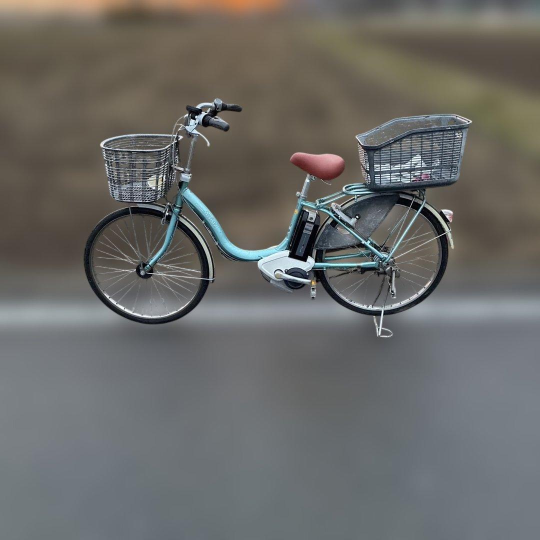 水色 電動アシスト自転車 ￼引き取り限定群馬県富岡市