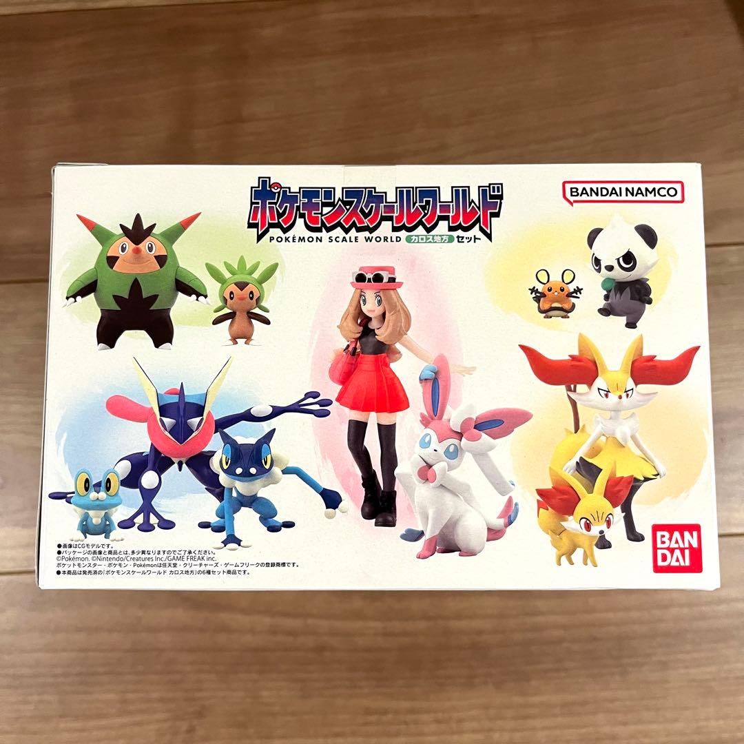 [新品未使用]ポケモンスケールワールド カロス地方セット　バンダイ