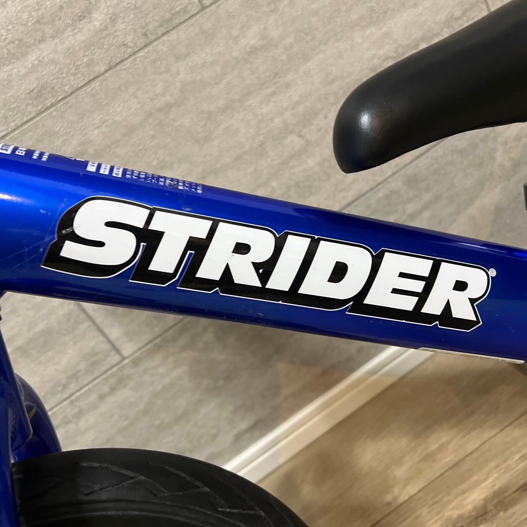 デ*や様 日本正規品　ストライダーSTRIDERPRO 青✖︎金　美品　レース用
