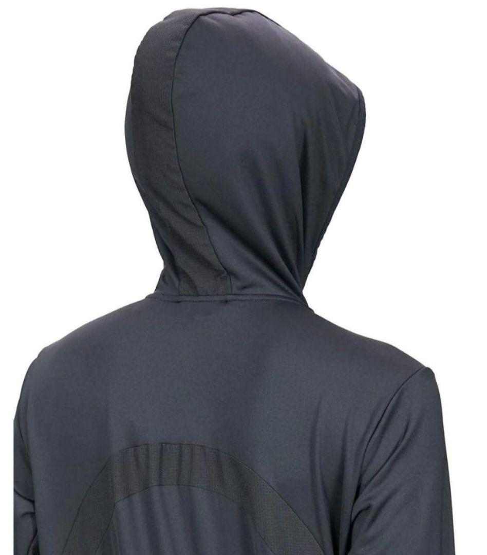 【新品】adidas★アディダス★スリムフィット★フルジップパーカー★4XL★黒