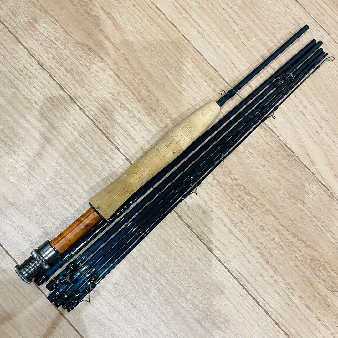美品 V-TRAVELLER 9’ ＃5 7sec フライロッド
