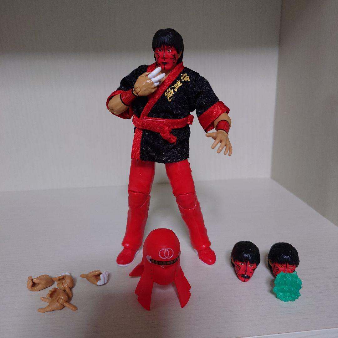 WWE WCW グレート・ムタ　マテル　赤