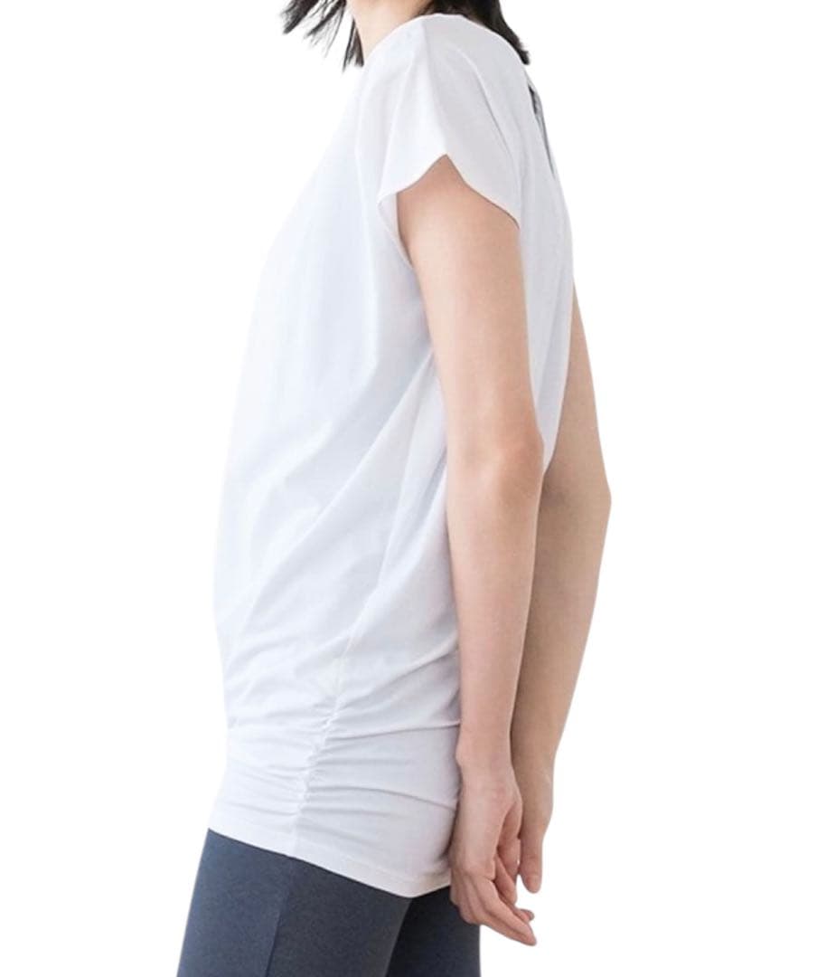 ❤️ 2025 限定 SUKALA スカーラ プリントドレープ Tシャツ ラバ M