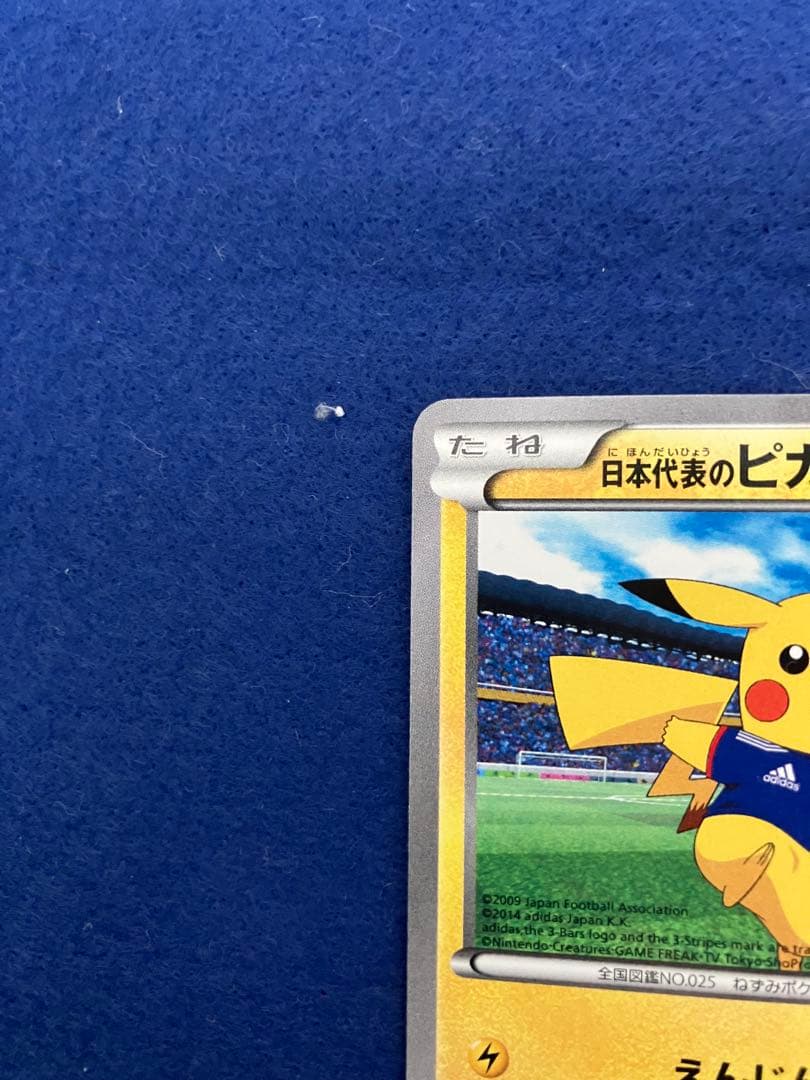 【希少】日本代表のピカチュウ：ポケモンNewモン! Book付録 PROMOXY
