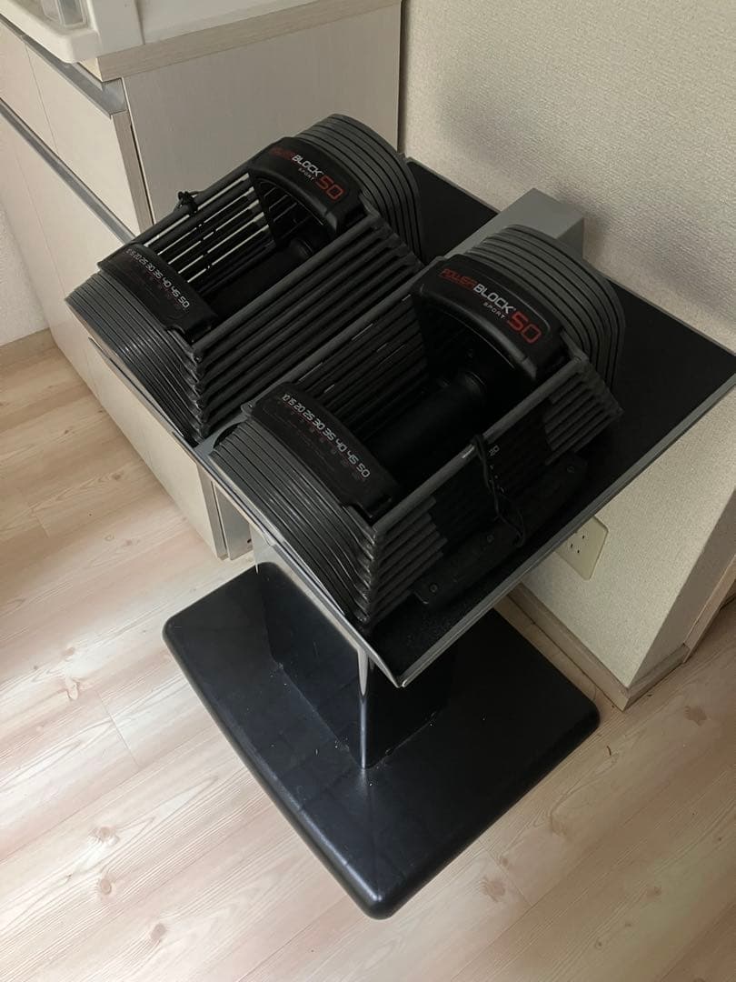 可変式ダンベル　パワーブロック　スタンド　台