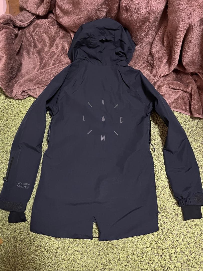 VOLCOM LEDA GORE-TEX JACKET/ボードウェア黒背面ロゴ