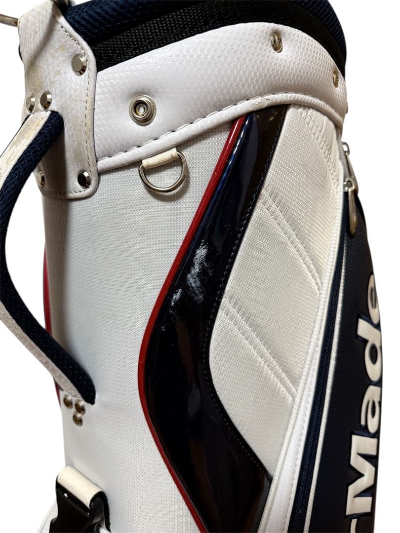 TaylorMade キャディバッグ ネイビー ホワイト
