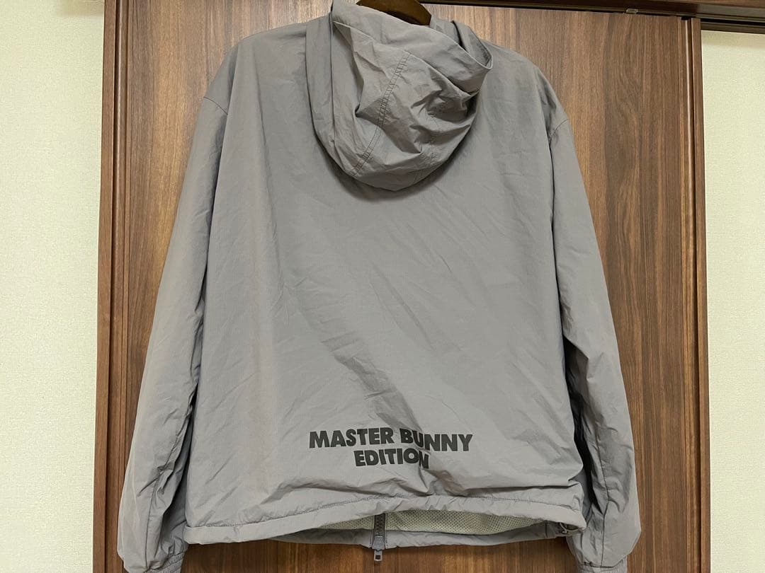 MASTER BUNNY グレー ジャケット フード付き
