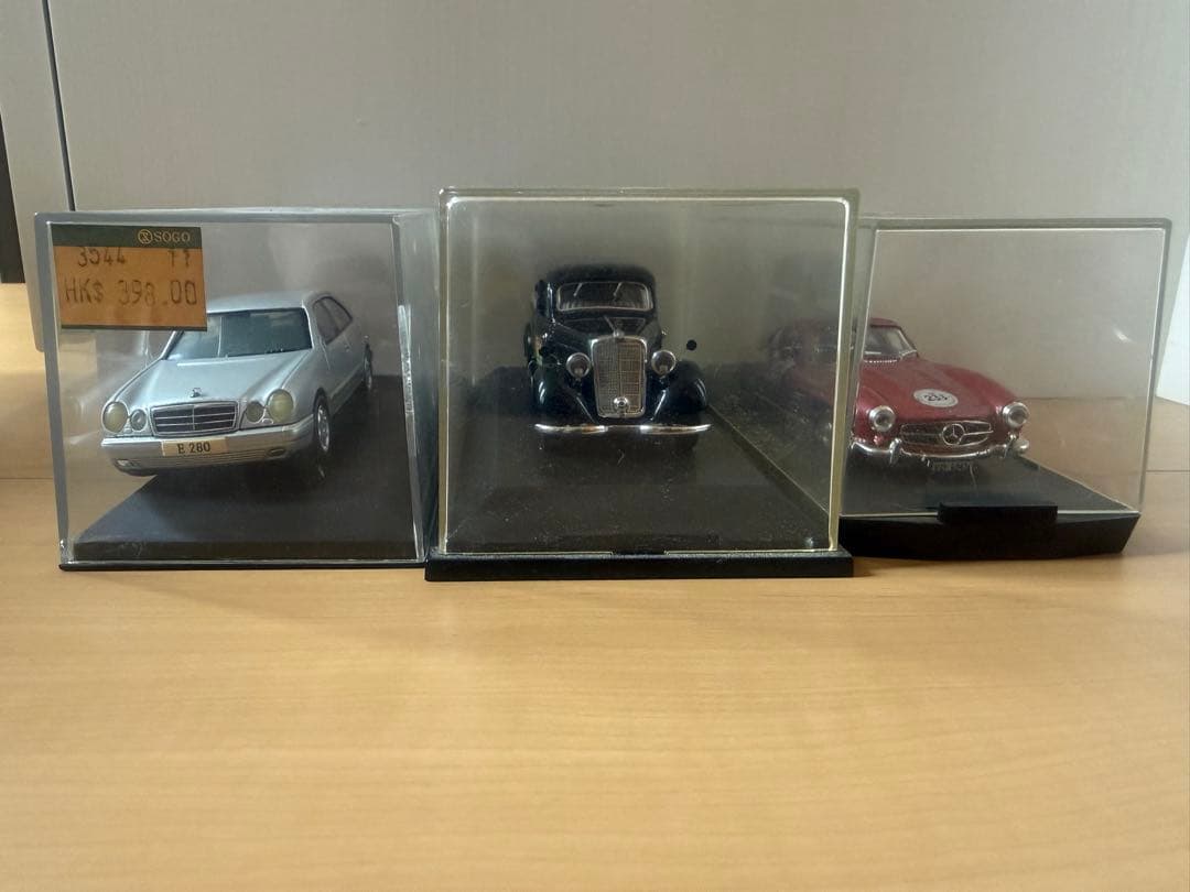 メルセデス・ベンツ ミニカーセット 3台