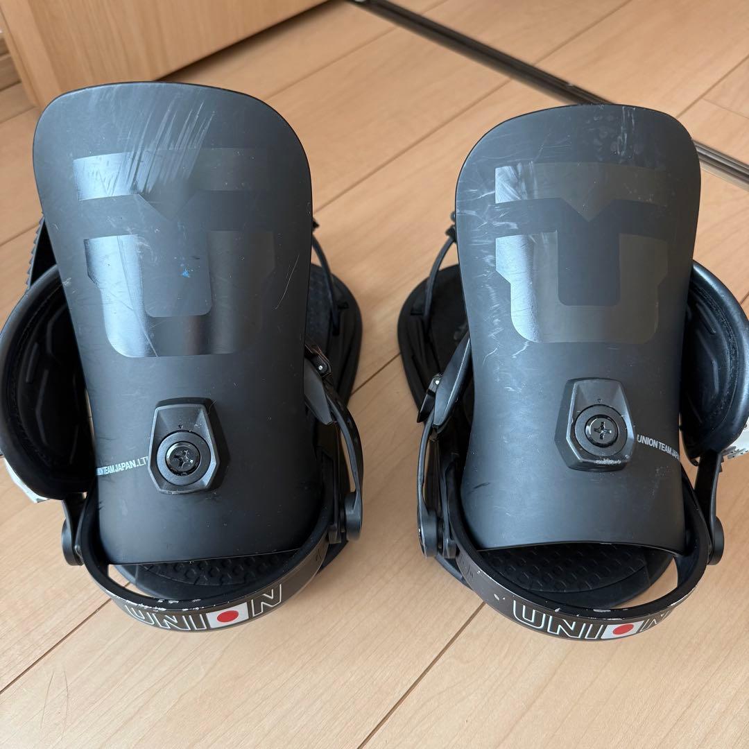 UNION スノーボードビンディング ブラックMサイズ