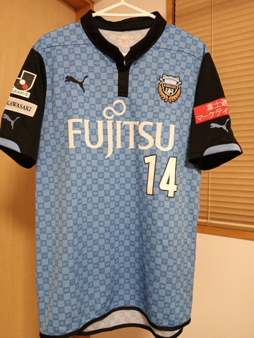 2014 川崎フロンターレ　XO　中村憲剛　サイン有り