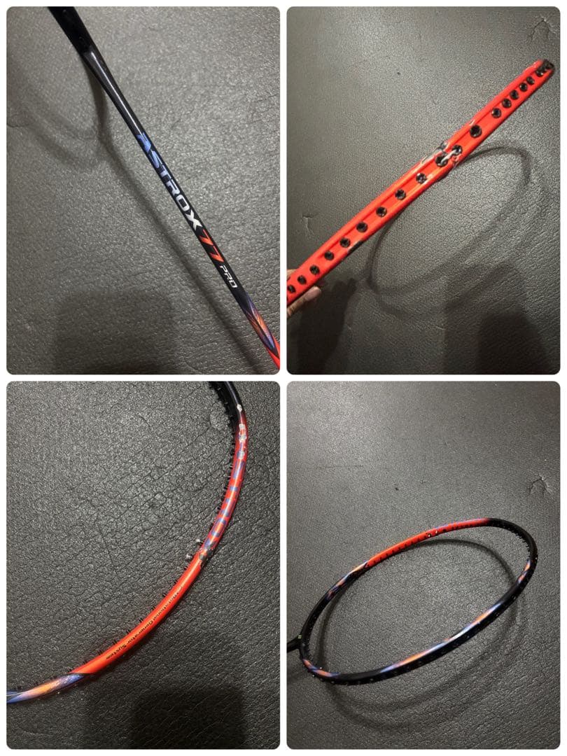 バドミントン ラケット ジャンク セット