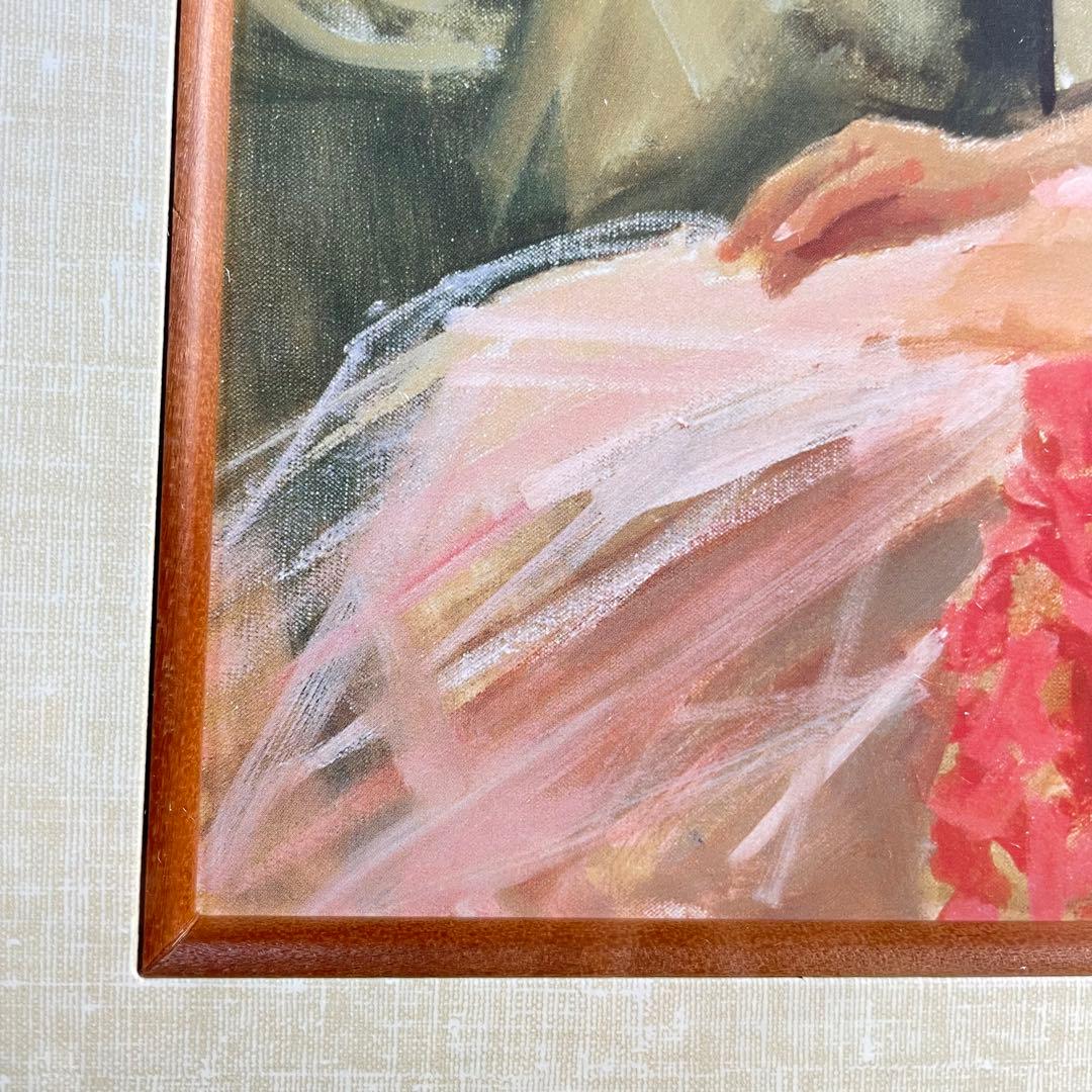 『小磯良平画伯』　踊り子　1970年　印刷で限定複製いたしました。