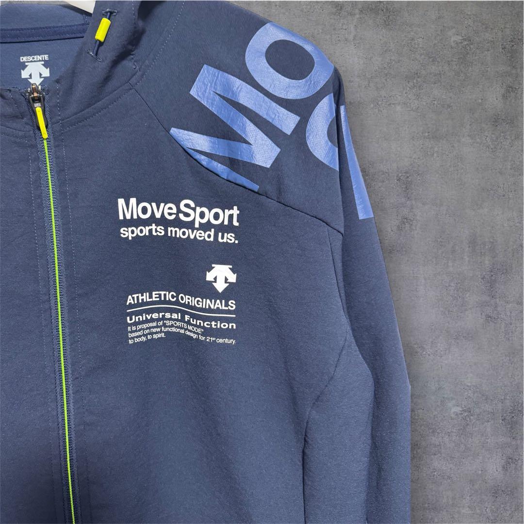 DESCENTE Move Sport 上下セットアップ　ネイビー　《O、XO》
