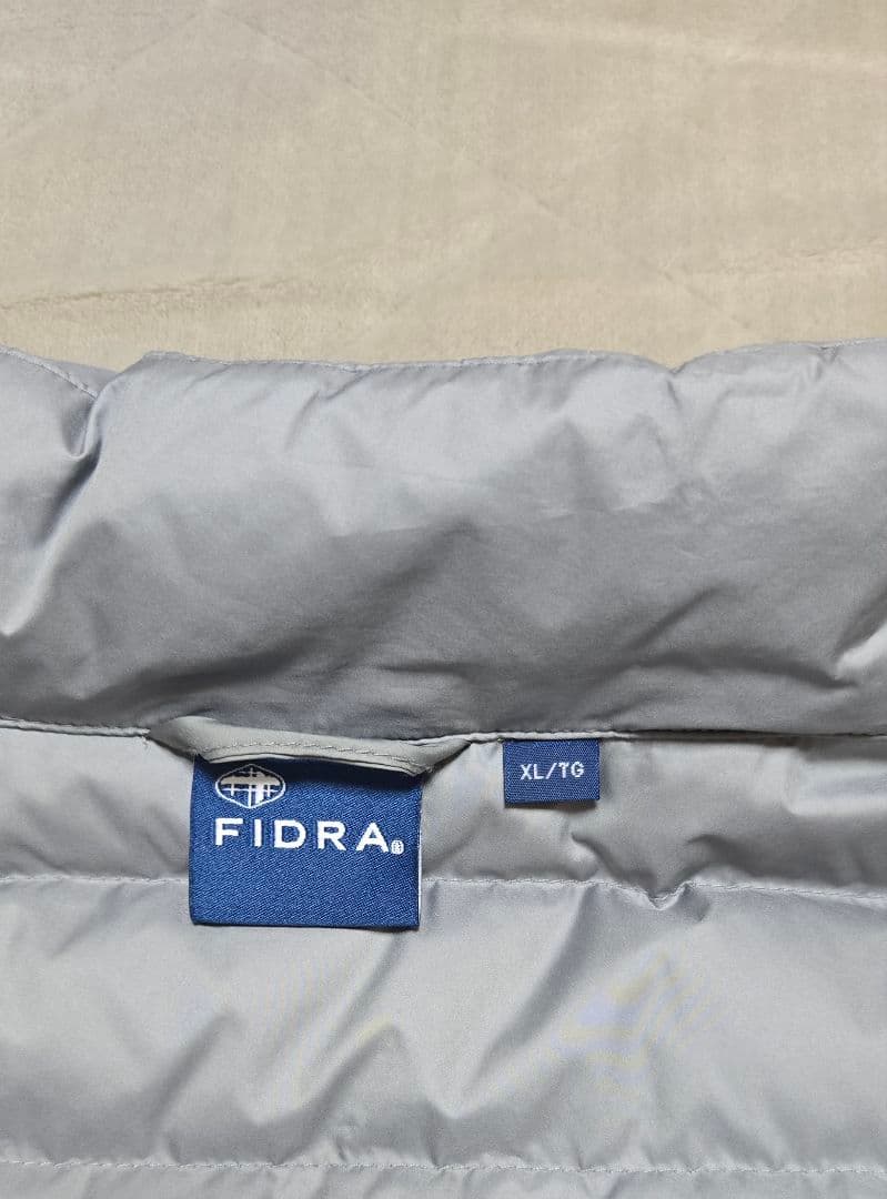 グッチャン【極美品】フィドラFIDRA ダウンジャケット グレーXL