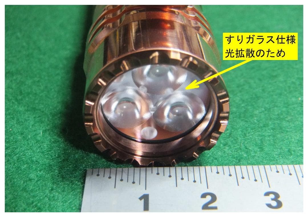 ACEBEAM TK18 Cu (銅) LEDライト