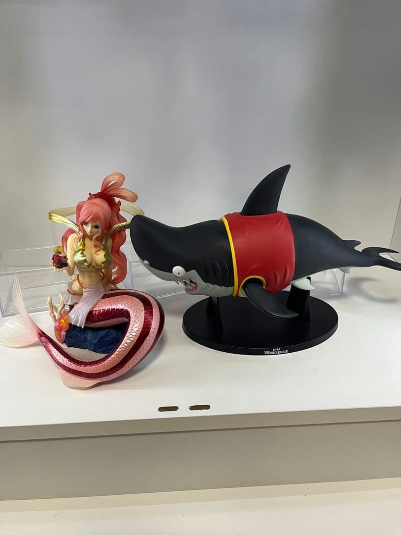 ワンピース　フィギュア　しらほし&メガロ