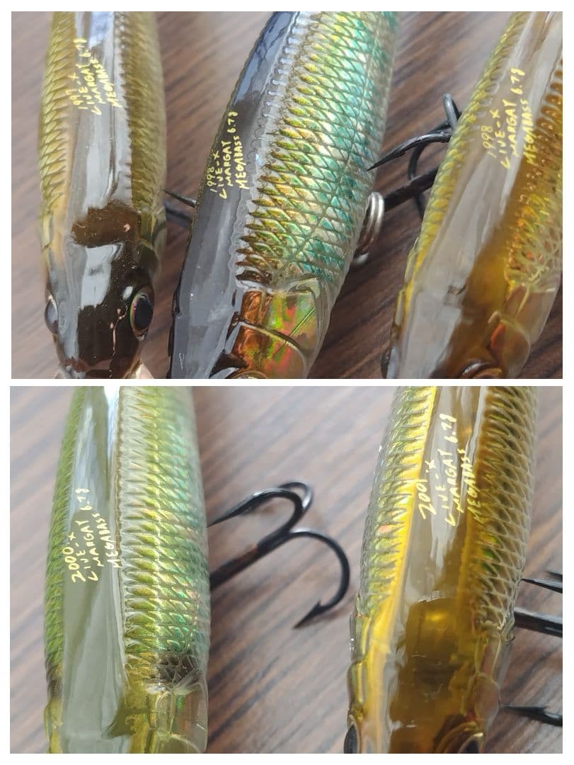 Megabass Live-X MARGY １０個　中古品