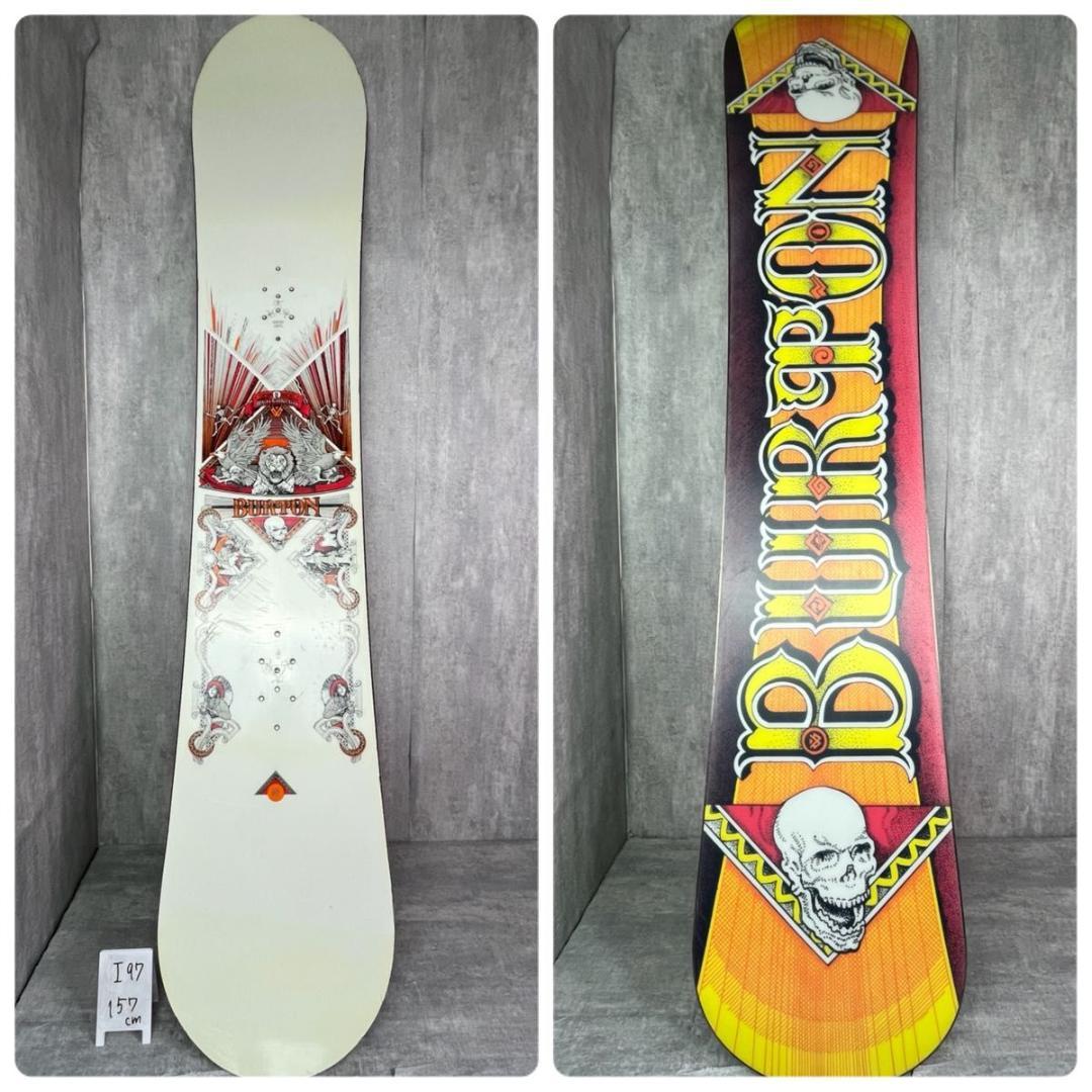 バートン WHITE COLLECTION 157cm スノーボード 3点セット