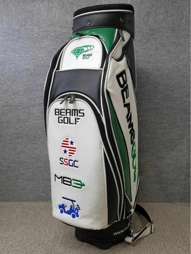 BEAMSGOLF 3点式 キャディバッグ アスリート向 ビームスゴルフ