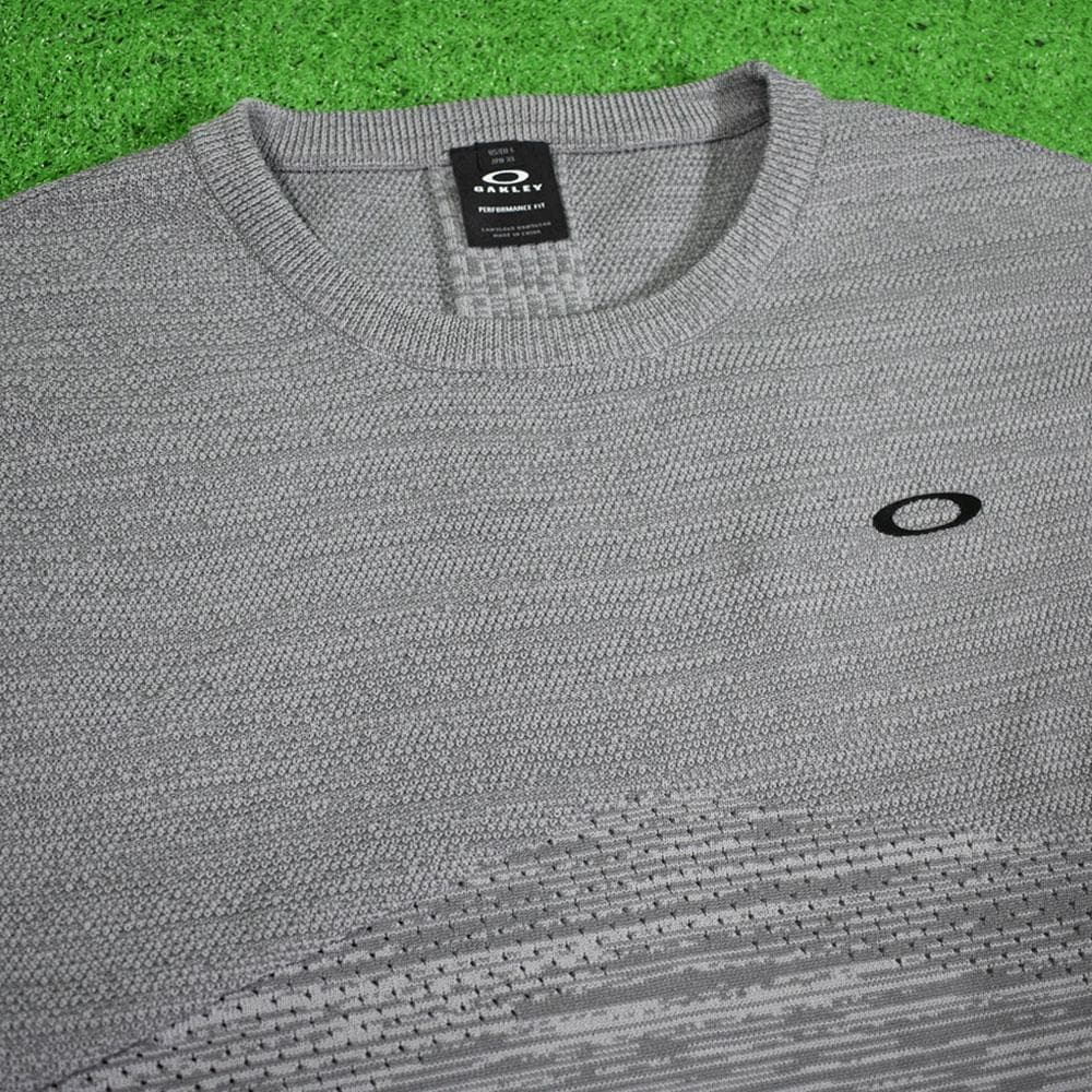 OAKLEY/オークリー ゴルフ クルーセーター【グレー/XL】美品！