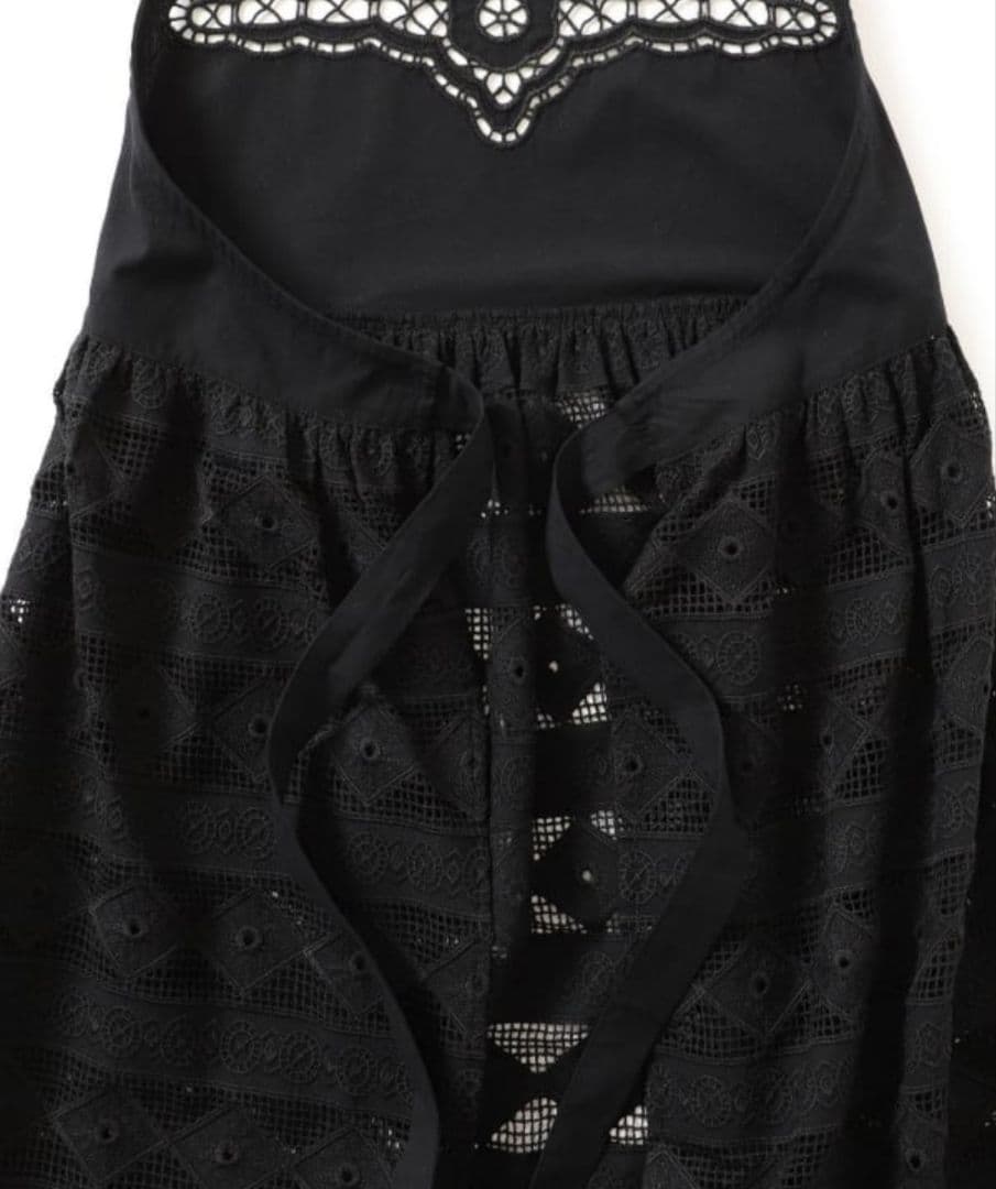 DEAN & DELUCA × BEAMS COUTURE エプロン 黒　2
