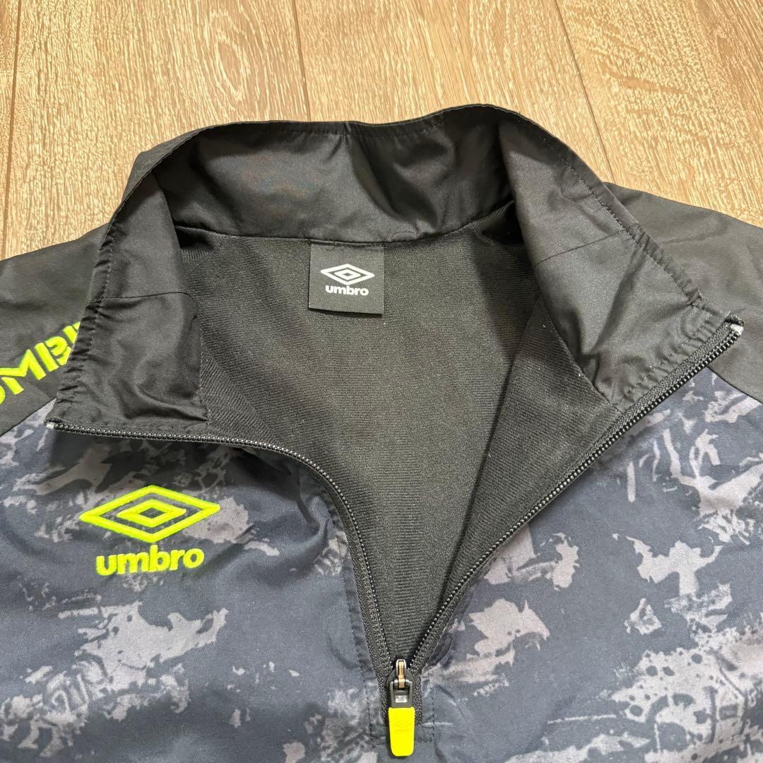 UMBRO アンブロ 裏起毛 ピステ ウィンドブレーカー 上下セット メンズ M