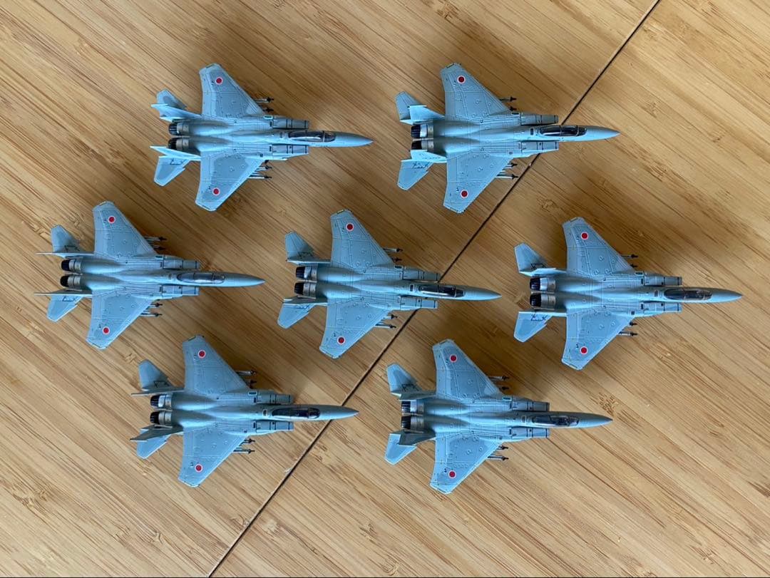 ガリバー 1/200 F-15J 7種まとめ売り